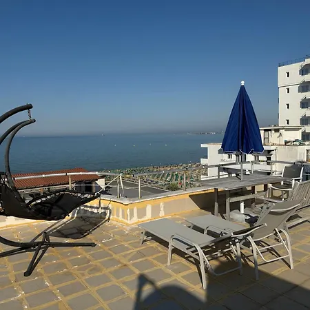 Sunny Terrace By The Sea