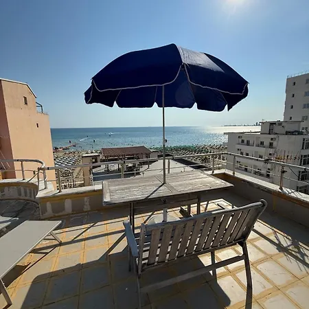 Sunny Terrace By The Sea